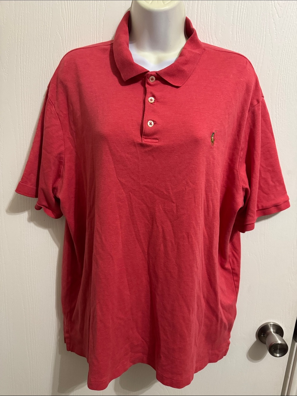 Polo Ralph Lauren Classic Fit Mens XL Collar Embroidered Logo Business Casual